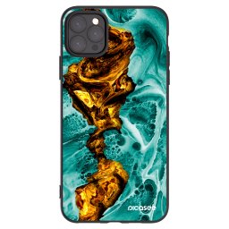 Fekete szilikon tok az alábbi mobiltelefonokra Apple iPhone 11 Pro Max - Goldsky