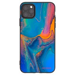 Fekete szilikon tok az alábbi mobiltelefonokra Apple iPhone 11 Pro Max - Rainbow