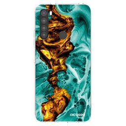 Átlátszó szilikon tok az alábbi mobiltelefonokra Xiaomi Redmi Note 8 - Goldsky
