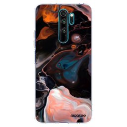 Átlátszó szilikon tok az alábbi mobiltelefonokra Xiaomi Redmi Note 8 Pro - Cream