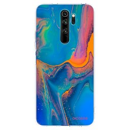 Átlátszó szilikon tok az alábbi mobiltelefonokra Xiaomi Redmi Note 8 Pro - Rainbow