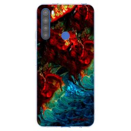 Átlátszó szilikon tok az alábbi mobiltelefonokra Xiaomi Redmi Note 8T - Universe
