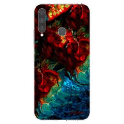Átlátszó szilikon tok az alábbi mobiltelefonokra Huawei P40 Lite E - Universe