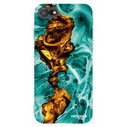 Átlátszó szilikon tok az alábbi mobiltelefonokra Apple iPhone SE 2020 - Goldsky