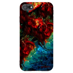 Átlátszó szilikon tok az alábbi mobiltelefonokra Apple iPhone SE 2020 - Universe