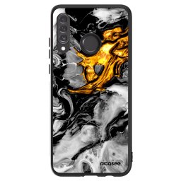 ULTIMATE CASE Huawei P30 Lite - készülékre - Black Gold 2