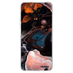 Átlátszó szilikon tok az alábbi mobiltelefonokra Xiaomi Redmi Note 9 Pro - Cream