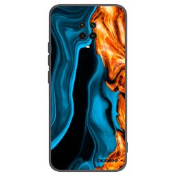 Fekete szilikon tok az alábbi mobiltelefonokra Xiaomi Redmi Note 9 Pro - Gold blue