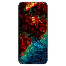Fekete szilikon tok az alábbi mobiltelefonokra Xiaomi Redmi Note 9 Pro - Universe
