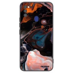 Fekete szilikon tok az alábbi mobiltelefonokra Samsung Galaxy M21 M215F - Cream