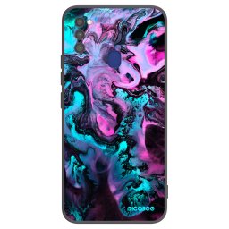 Fekete szilikon tok az alábbi mobiltelefonokra Samsung Galaxy M21 M215F - Lean