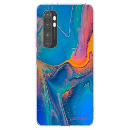 Átlátszó szilikon tok az alábbi mobiltelefonokra Xiaomi Mi Note 10 Lite - Rainbow