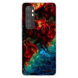 Átlátszó szilikon tok az alábbi mobiltelefonokra Xiaomi Mi Note 10 Lite - Universe