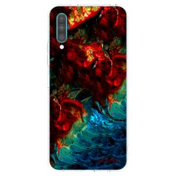 Átlátszó szilikon tok az alábbi mobiltelefonokra Samsung Galaxy A30s A307F - Universe