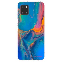 Átlátszó szilikon tok az alábbi mobiltelefonokra Samsung Galaxy Note 10 Lite N770F - Rainbow