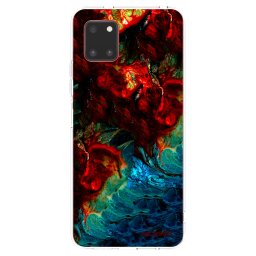 Átlátszó szilikon tok az alábbi mobiltelefonokra Samsung Galaxy Note 10 Lite N770F - Universe
