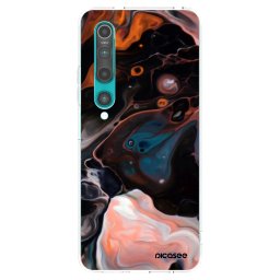 Átlátszó szilikon tok az alábbi mobiltelefonokra Xiaomi Mi 10 - Cream