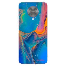 Átlátszó szilikon tok az alábbi mobiltelefonokra Xiaomi Poco F2 Pro - Rainbow