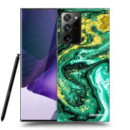 Fekete szilikon tok az alábbi mobiltelefonokra Samsung Galaxy Note 20 Ultra - Green Gold