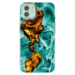 Átlátszó szilikon tok az alábbi mobiltelefonokra Apple iPhone 12 - Goldsky