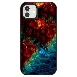 Fekete szilikon tok az alábbi mobiltelefonokra Apple iPhone 12 Pro - Universe