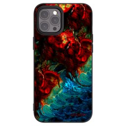 Fekete szilikon tok az alábbi mobiltelefonokra Apple iPhone 12 Pro Max - Universe