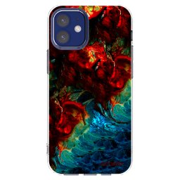 Átlátszó szilikon tok az alábbi mobiltelefonokra Apple iPhone 12 mini - Universe