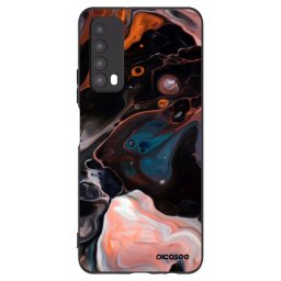 Fekete szilikon tok az alábbi mobiltelefonokra Huawei P Smart 2021 - Cream