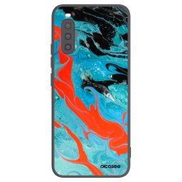 Fekete szilikon tok az alábbi mobiltelefonokra Sony Xperia 10 II - Blue Magma