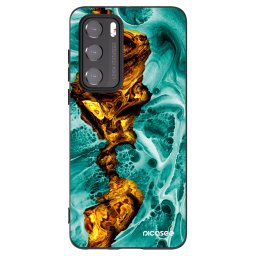 Fekete szilikon tok az alábbi mobiltelefonokra Huawei P40 - Goldsky