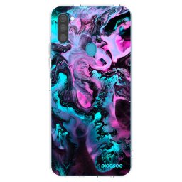 Átlátszó szilikon tok az alábbi mobiltelefonokra Samsung Galaxy M11 - Lean