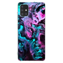 Átlátszó szilikon tok az alábbi mobiltelefonokra Samsung Galaxy M51 M515F - Lean