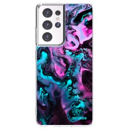 Átlátszó szilikon tok az alábbi mobiltelefonokra Samsung Galaxy S21 Ultra 5G G998B - Lean