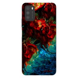 Átlátszó szilikon tok az alábbi mobiltelefonokra Xiaomi Poco M3 - Universe