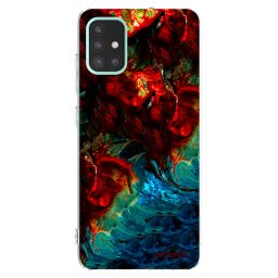 Átlátszó szilikon tok az alábbi mobiltelefonokra Samsung Galaxy M31s - Universe