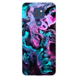 Átlátszó szilikon tok az alábbi mobiltelefonokra Motorola Moto G9 Play - Lean
