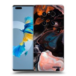 Átlátszó szilikon tok az alábbi mobiltelefonokra Huawei Mate 40 Pro - Cream