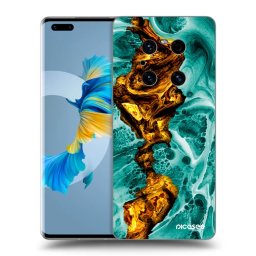 Átlátszó szilikon tok az alábbi mobiltelefonokra Huawei Mate 40 Pro - Goldsky