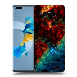 Átlátszó szilikon tok az alábbi mobiltelefonokra Huawei Mate 40 Pro - Universe