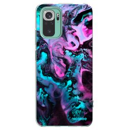 Átlátszó szilikon tok az alábbi mobiltelefonokra Xiaomi Redmi Note 10 Pro - Lean