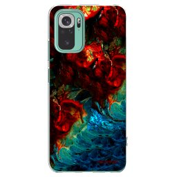 Átlátszó szilikon tok az alábbi mobiltelefonokra Xiaomi Redmi Note 10 Pro - Universe