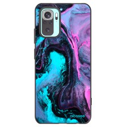 Fekete szilikon tok az alábbi mobiltelefonokra Xiaomi Redmi Note 10 Pro - Lean 2
