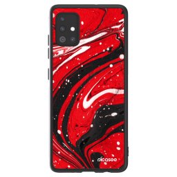 ULTIMATE CASE Samsung Galaxy A51 A515F - készülékre - Red black
