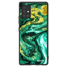 ULTIMATE CASE Samsung Galaxy A71 A715F - készülékre - Green Gold