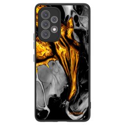 ULTIMATE CASE Samsung Galaxy A52 5G A525F - készülékre - Black Gold