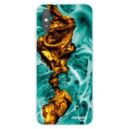 Átlátszó szilikon tok az alábbi mobiltelefonokra Xiaomi Redmi 9AT - Goldsky