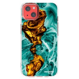Átlátszó szilikon tok az alábbi mobiltelefonokra Apple iPhone 13 - Goldsky