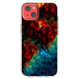 Átlátszó szilikon tok az alábbi mobiltelefonokra Apple iPhone 13 - Universe