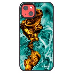 Fekete szilikon tok az alábbi mobiltelefonokra Apple iPhone 13 - Goldsky