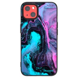 Fekete szilikon tok az alábbi mobiltelefonokra Apple iPhone 13 - Lean 2